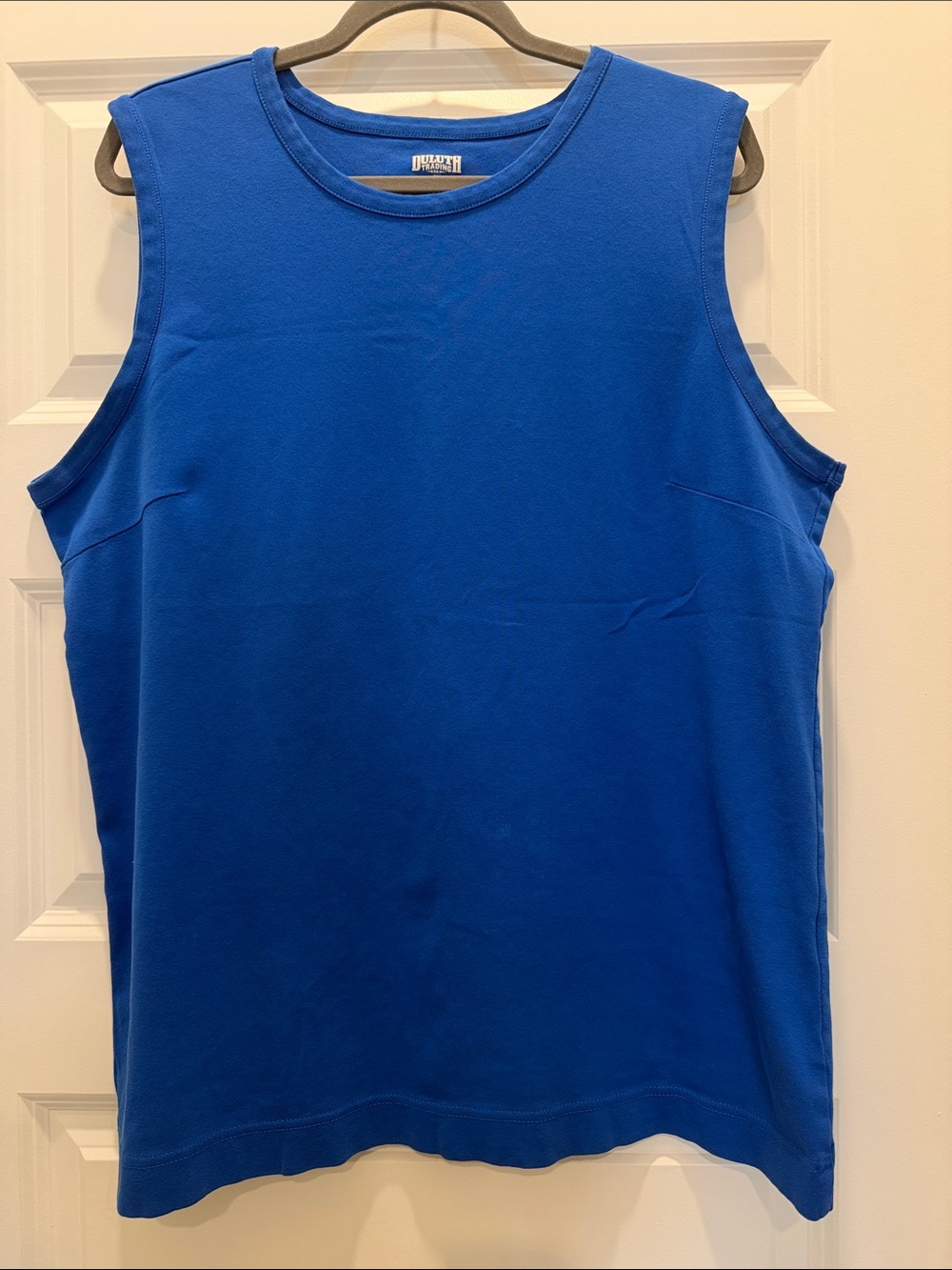 Duluth Trading Co Royal Blue Men's Sleeveless Tank